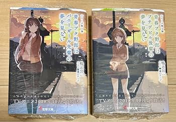 Amazon.co.jp: 青春ブタ野郎 青ブタ 限定カバー 1巻 2巻 : おもちゃ